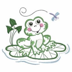 Vintage Cute Frogs 04(Sm) machine embroidery designs
