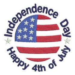 Happy 4th of July machine embroidery designs