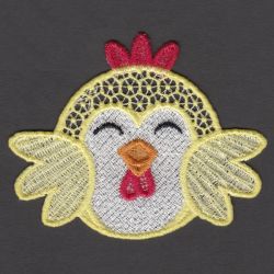 FSL Animal Mug Rugs 01 machine embroidery designs