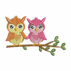 Owl Family machine embroidery designs