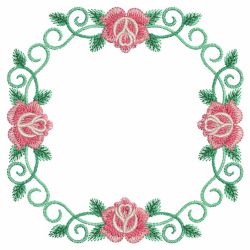 Watercolor Heirloom Roses 08