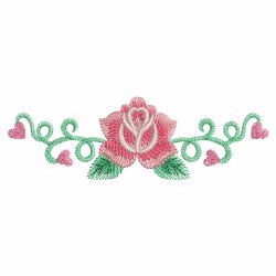 Watercolor Heirloom Roses 11 machine embroidery designs