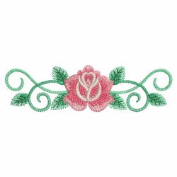 Watercolor Heirloom Roses 12
