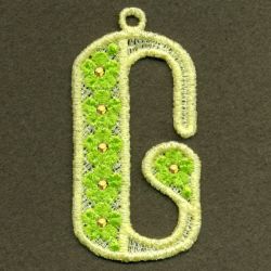 FSL Crystal Alphabets 07 machine embroidery designs