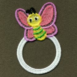 FSL Garden Napkin Rings 03 machine embroidery designs