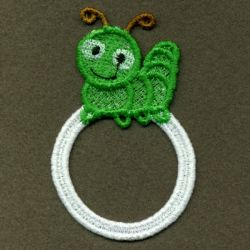 FSL Garden Napkin Rings 04 machine embroidery designs