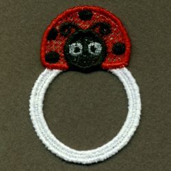 FSL Garden Napkin Rings 06 machine embroidery designs