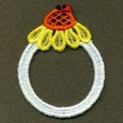 FSL Garden Napkin Rings 07 machine embroidery designs