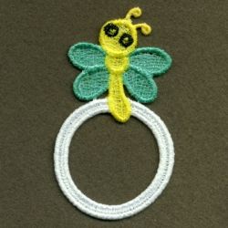FSL Garden Napkin Rings 08 machine embroidery designs