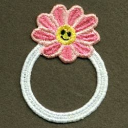 FSL Garden Napkin Rings 10 machine embroidery designs