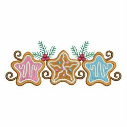 Heirloom Christmas Cookies 02 machine embroidery designs