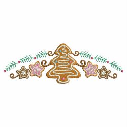 Heirloom Christmas Cookies 09 machine embroidery designs