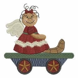 Christmas Train 10 machine embroidery designs