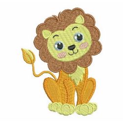 Baby Wild Animals 06 machine embroidery designs