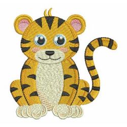 Baby Wild Animals 10 machine embroidery designs