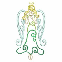 Colorful Satin Angels 03(Md) machine embroidery designs