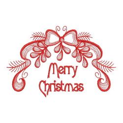 Redwork Rippled Christmas 03(Md)