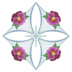 Colorful Pansy Quilts 06 machine embroidery designs