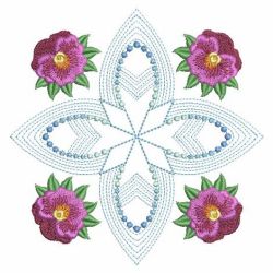 Colorful Pansy Quilts 07 machine embroidery designs