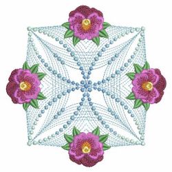 Colorful Pansy Quilts 08 machine embroidery designs