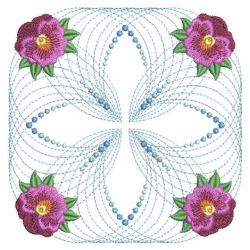 Colorful Pansy Quilts 09 machine embroidery designs