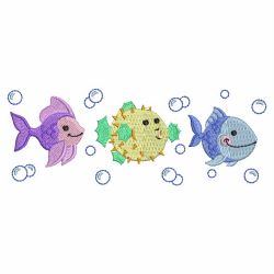 Under the Sea Borders 10 machine embroidery designs