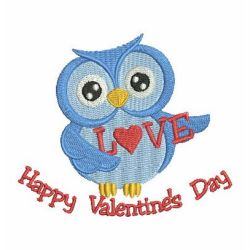 Valentine Owls 02 machine embroidery designs