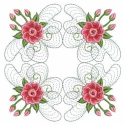 Rippled Rose Quilts 03(Sm) machine embroidery designs