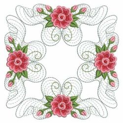 Rippled Rose Quilts 05(Lg) machine embroidery designs