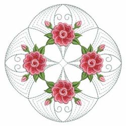 Rippled Rose Quilts 08(Lg) machine embroidery designs