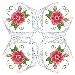 Rippled Rose Quilts 09(Md) machine embroidery designs