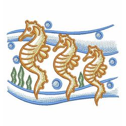 Sketched Seahorses 10(Lg) machine embroidery designs