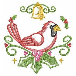 Round Christmas 05(Md) machine embroidery designs