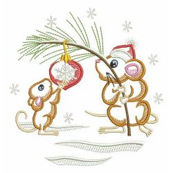 Round Christmas 06(Md) machine embroidery designs