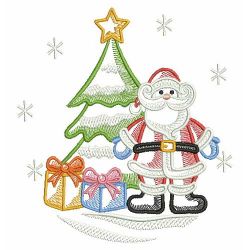 Round Christmas 07(Lg) machine embroidery designs