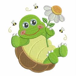 Cute Turtle 01 machine embroidery designs