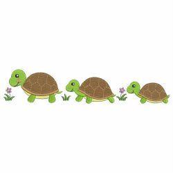 Cute Turtle 03 machine embroidery designs