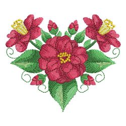 Watercolor Peony 08 machine embroidery designs