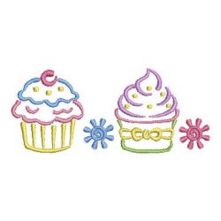 Colorful Satin Tea Time 06 machine embroidery designs