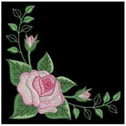 Pink Roses 03 machine embroidery designs