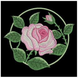 Pink Roses 04 machine embroidery designs