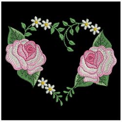 Pink Roses 06 machine embroidery designs