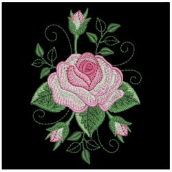 Pink Roses 08 machine embroidery designs