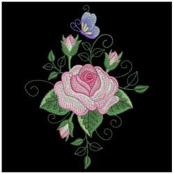 Pink Roses 10 machine embroidery designs