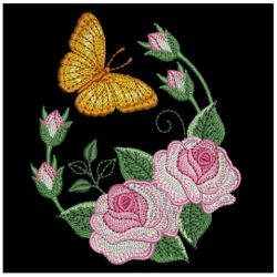 Pink Roses 14 machine embroidery designs