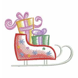 Colorful Christmas 04 machine embroidery designs