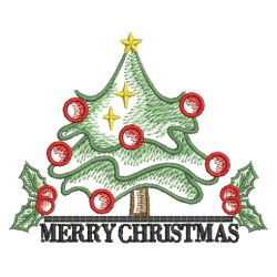 Colorful Christmas 08 machine embroidery designs