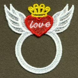 FSL Valentine Napkin Rings 02 machine embroidery designs