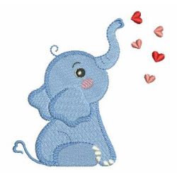 Valentine Baby Animals 05 machine embroidery designs