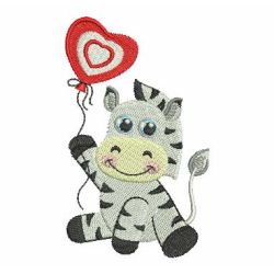 Valentine Baby Animals 07 machine embroidery designs